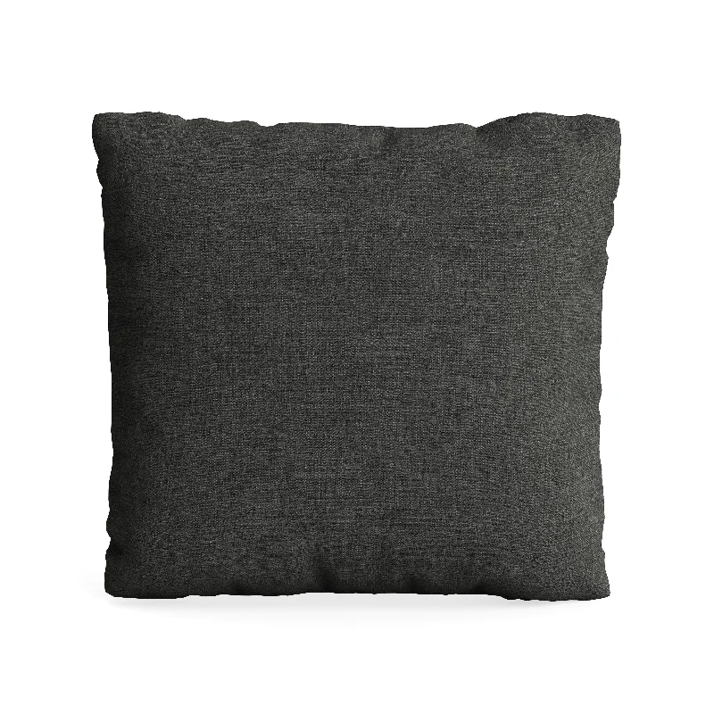 Square Accent Pillow 22 x 22 | Raven Gray