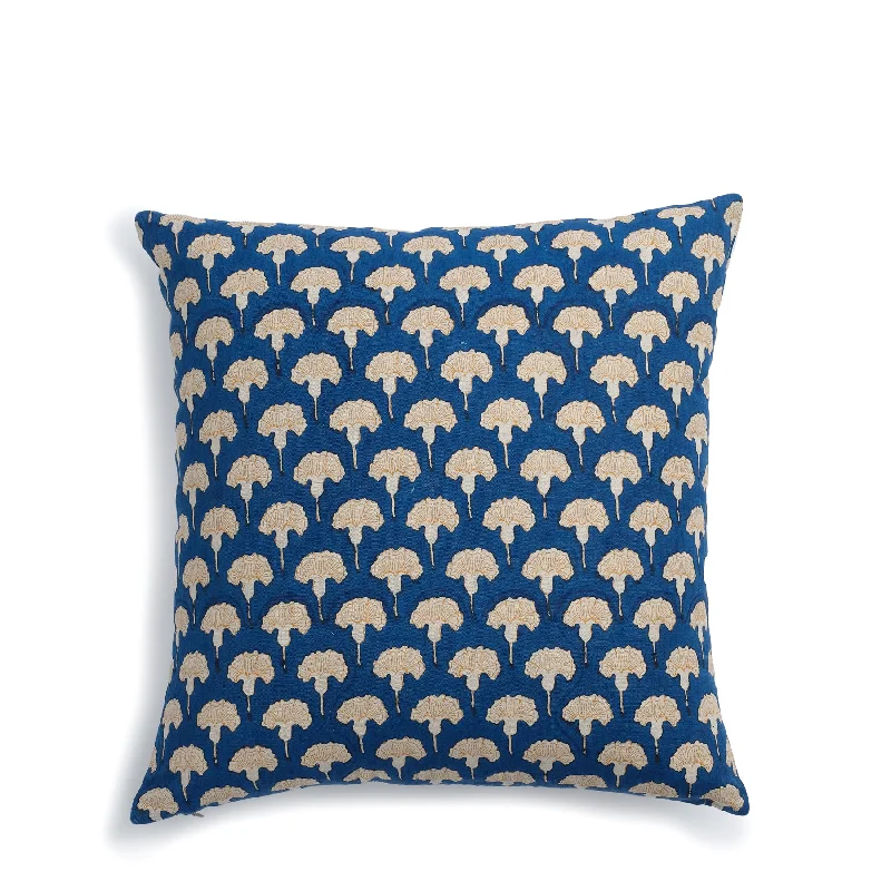 Seema Pillow in Ink Blue