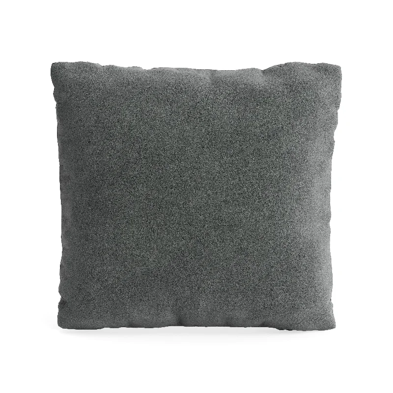 Square Accent Pillow 18 x 18 | Chimney Gray