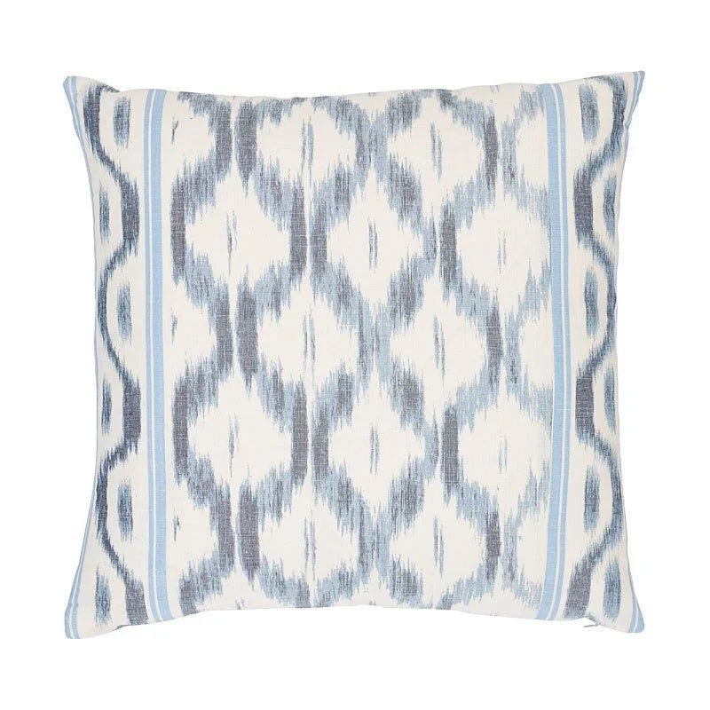 Santa Monica Ikat 22" Throw Pillow - Available in Three Colors