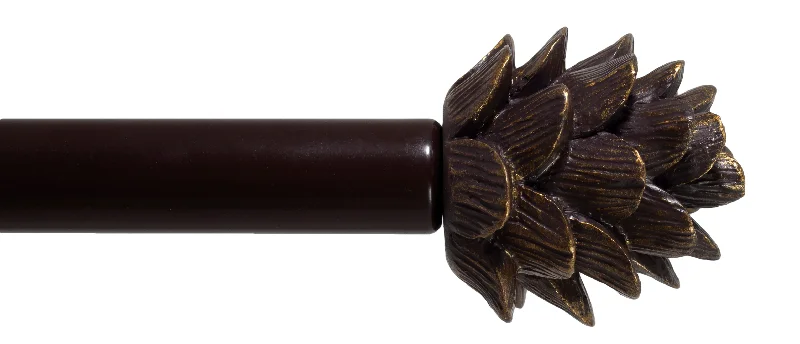 Pinecone Adjustable Drapery Curtain Rod