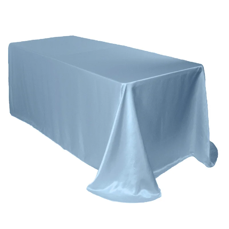 90 x 156 inch L'amour Rectangular Tablecloth Dusty Blue