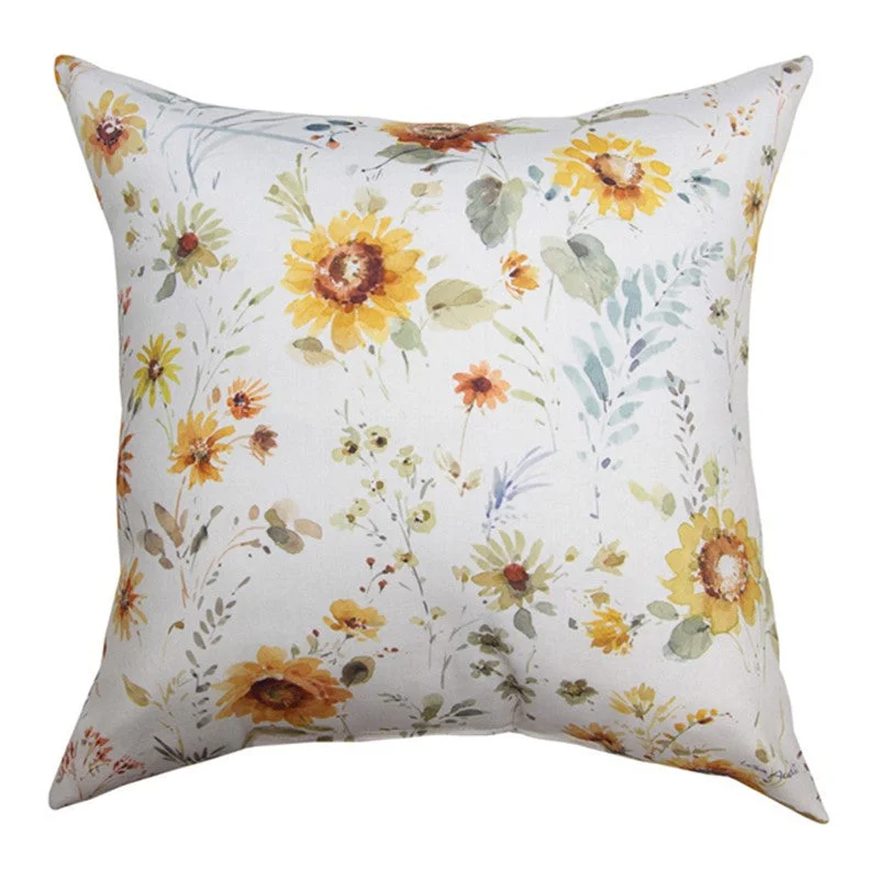 Sunflowers Forever Throw Pillows SLFSFF