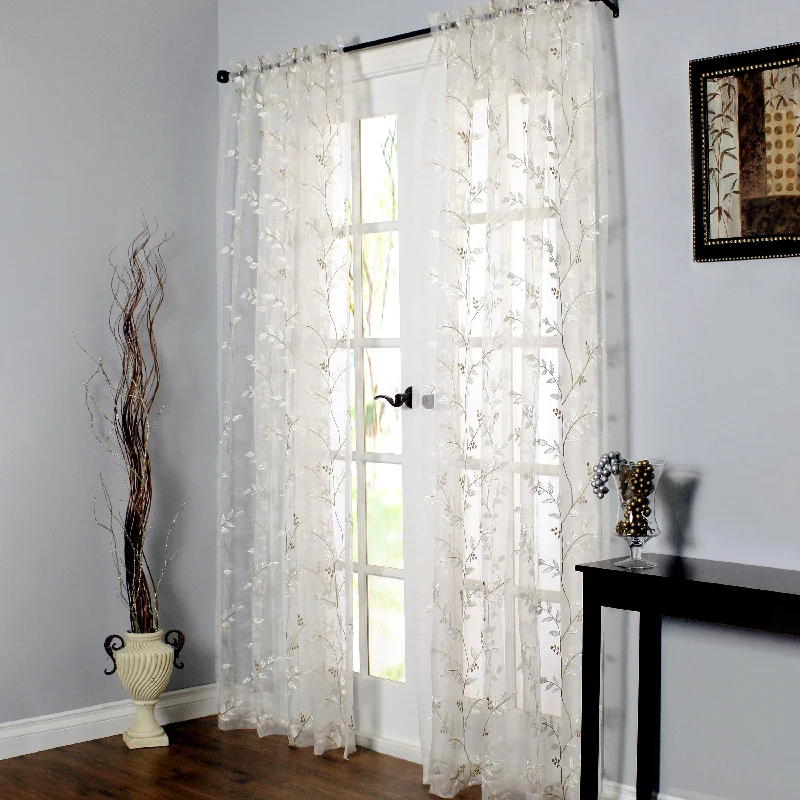 Wythe Rod Pocket Curtain Panel, 54"W x 95"L