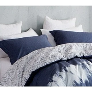 BYB Navy Blur Sham