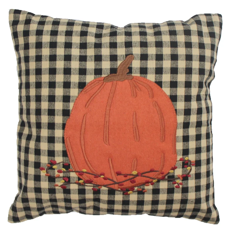 F Pumpkin & Bittersweet Pillow 14x14 PL123011