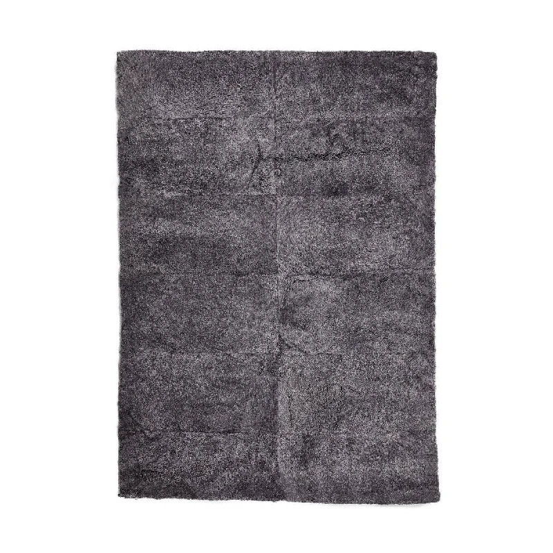 Short Wool Curly Sheepskin Design Rug