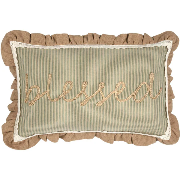 Prairie Wind Blessed Pillow 34620