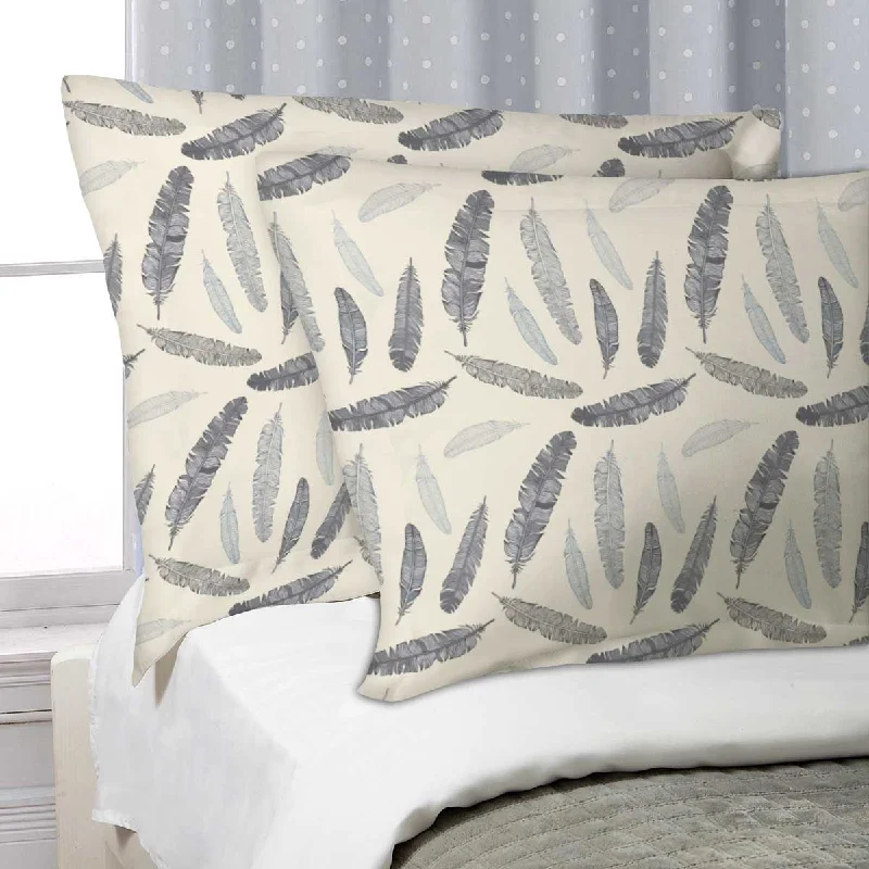 ArtzFolio Feathery Pillow Cover Case