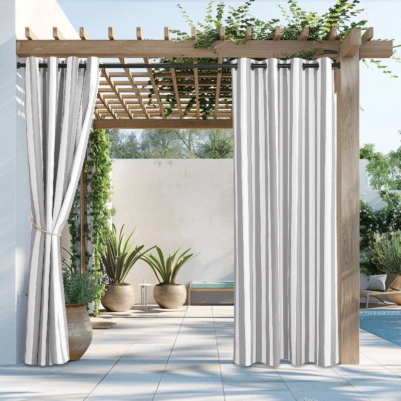 Custom Anti-fading Patio Outdoor Curtain | OEKO-TEX®