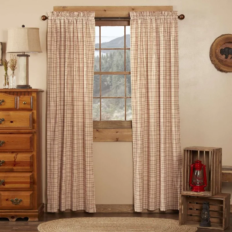 Tacoma Panel Country Style Curtain Set of 2 84"x40"