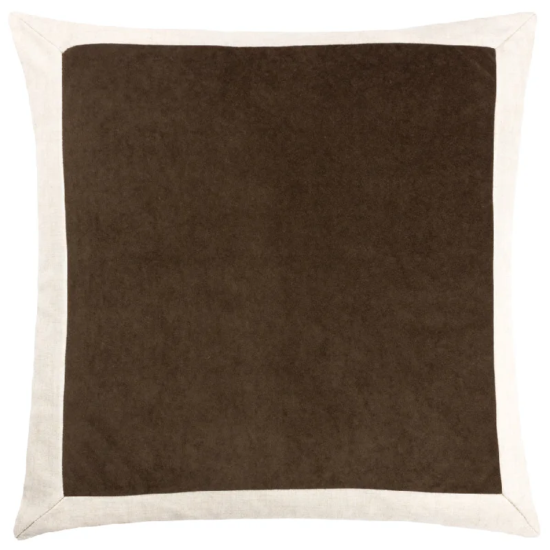 Auden Linen Velvet Cushion Mole