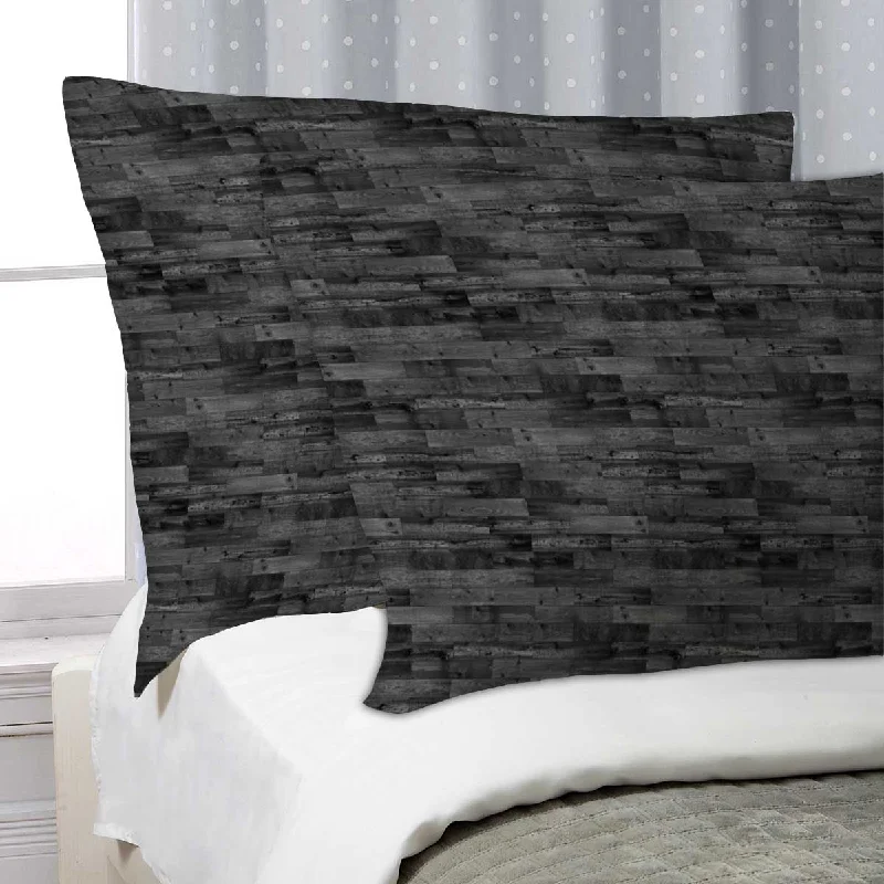 ArtzFolio Dark Parquet Pillow Cover Case