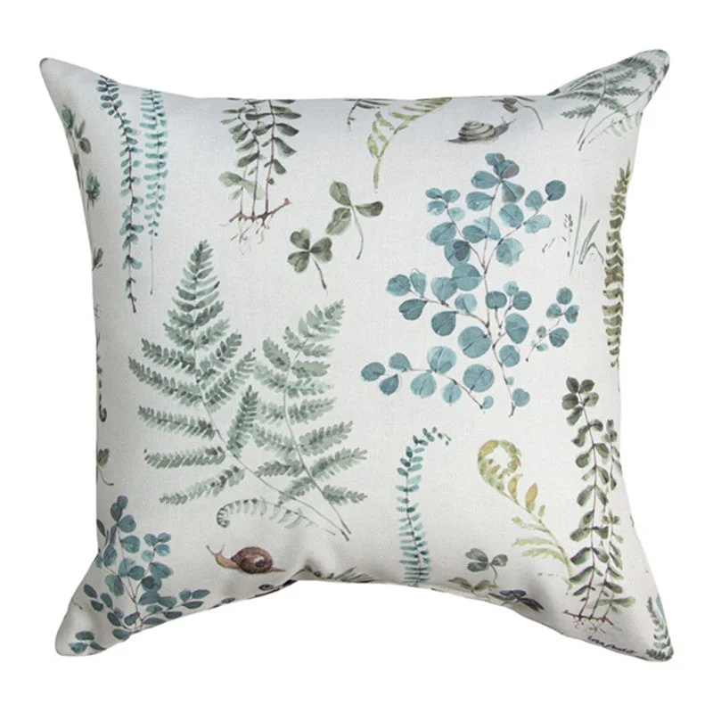 Fern Study Throw Pillow SLFFSA