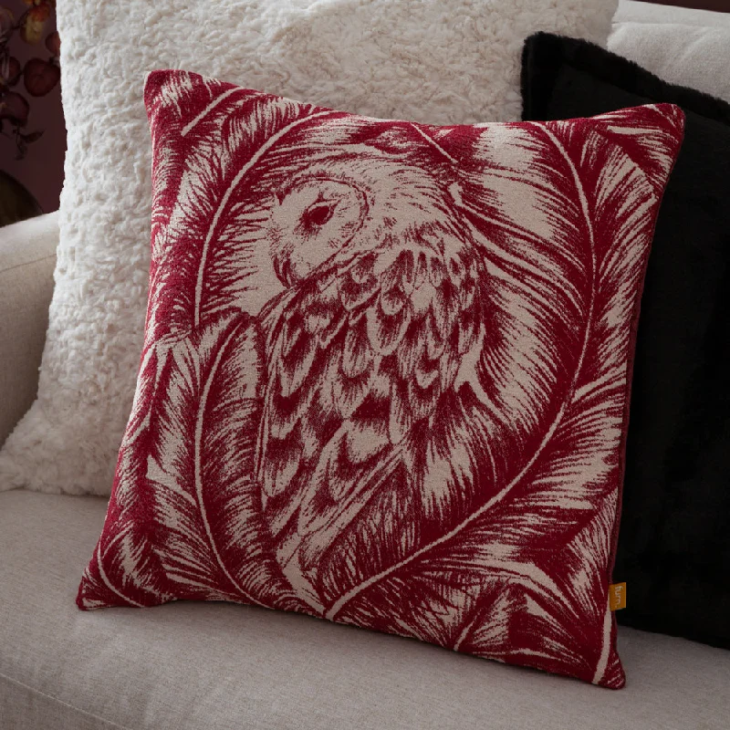 Albus Jacquard Cushion Redwood