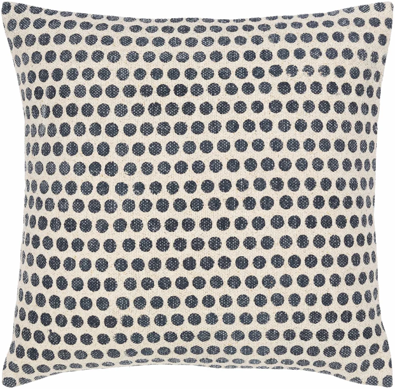 Heilbron Monochrome Dotted Throw Pillow