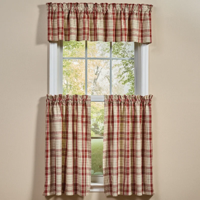 Hawthorne Valance 14" L Set of 2  Park Designs